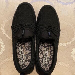 Skechers Black Classic Fit Slip-Ons